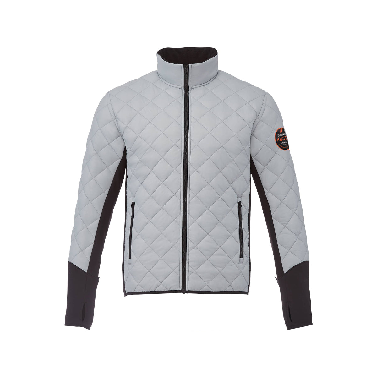Men's Quilted Bomber Jacket